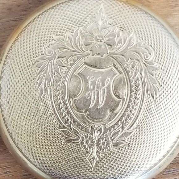 Colibri Pocket Watch Incabloc 17J Swiss Gold Tone Parts or Project Only READ - Picture 11 of 11